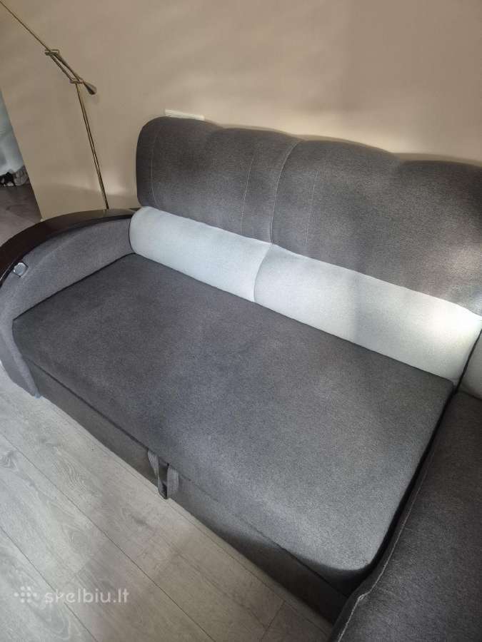 Mažai naudota sofa lova -kampas - nuotraukos Nr. 3