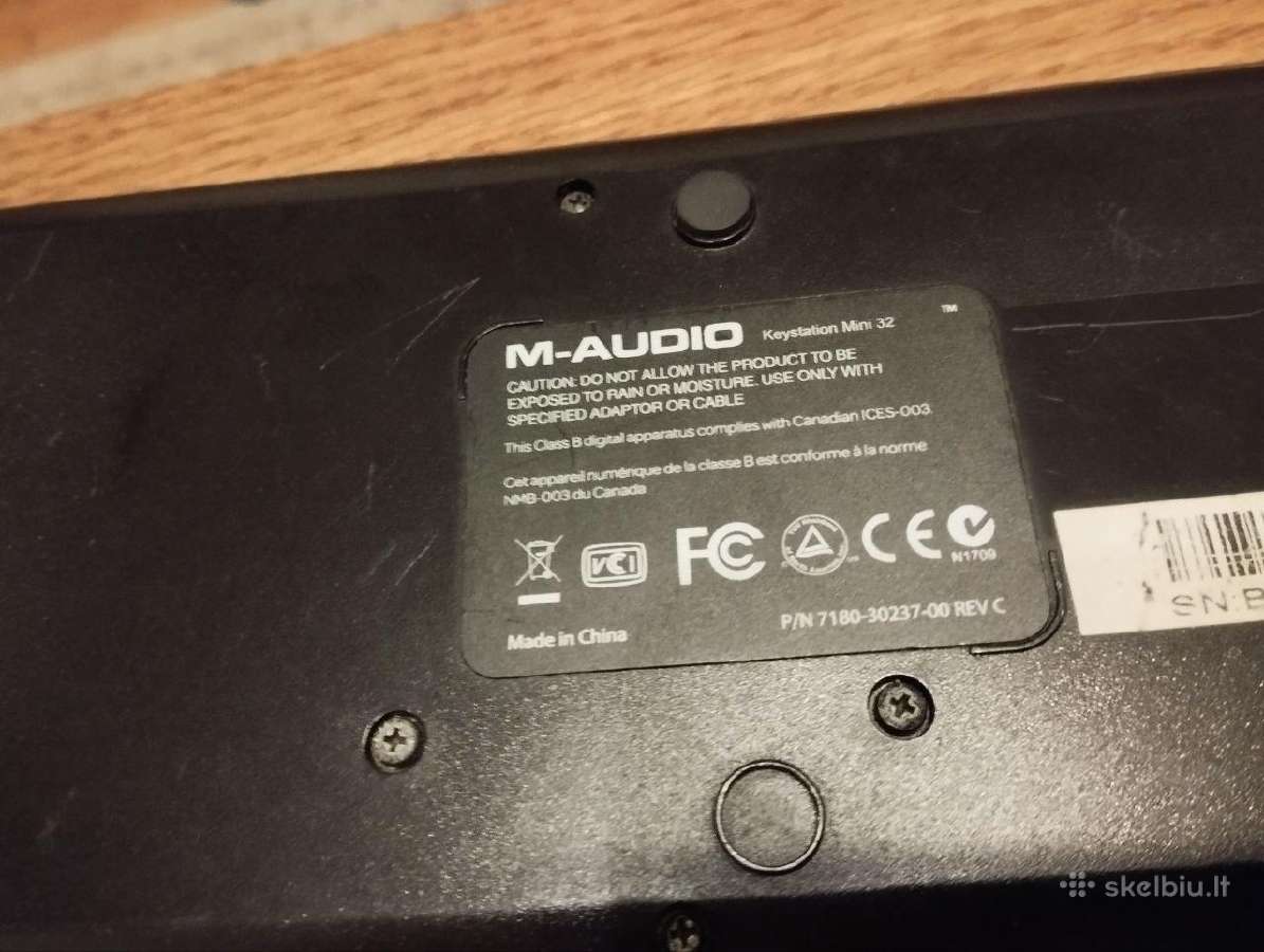M-audio Keystation Mini32 - nuotraukos Nr. 3