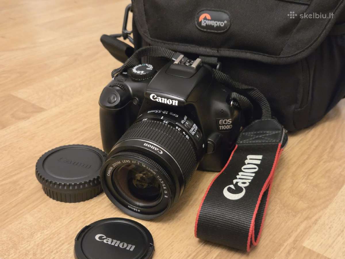 Canon EOS 1100d / 18-55mm / Dslr / 5.6k kadrų - nuotraukos Nr. 2