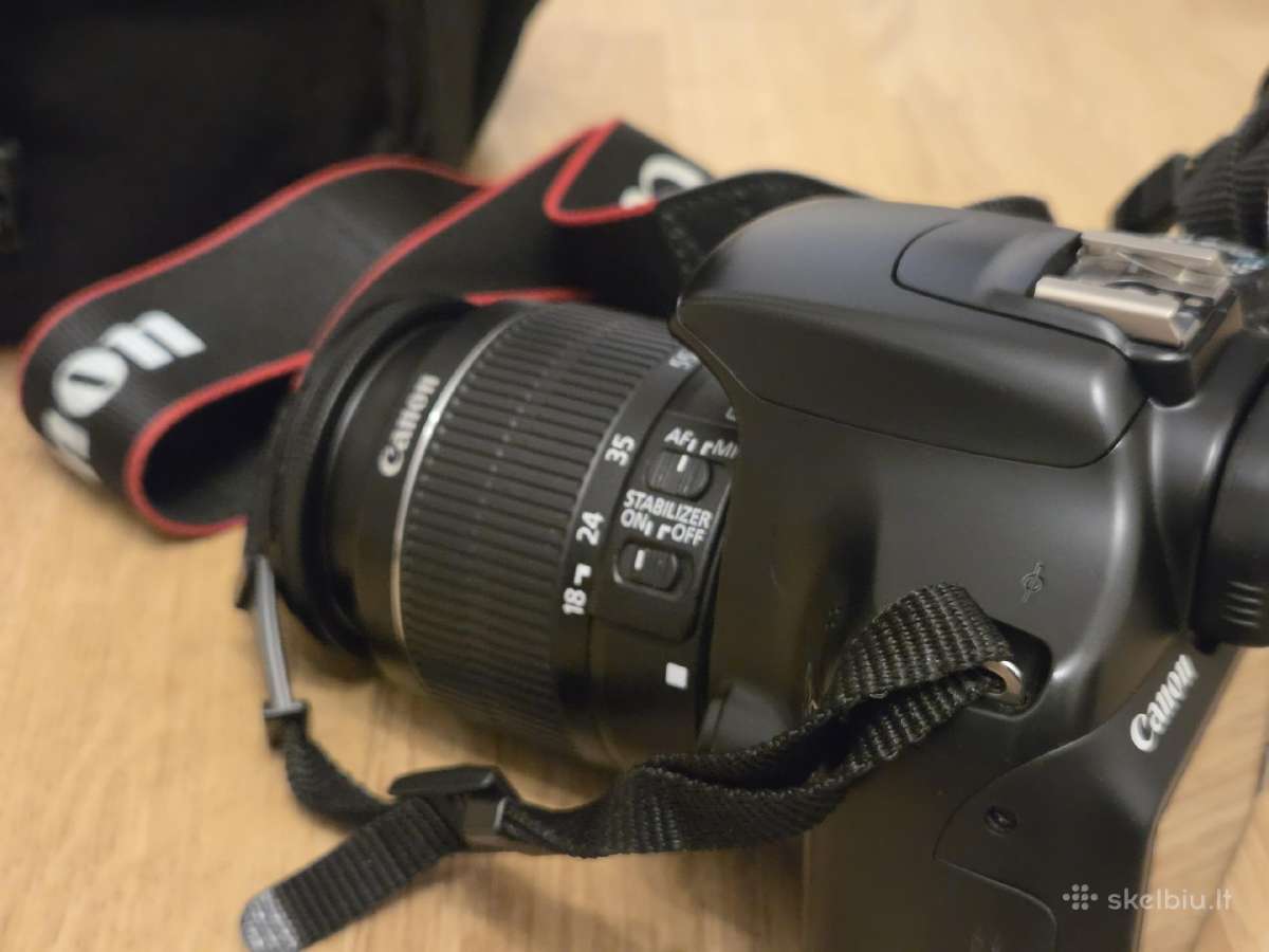 Canon EOS 1100d / 18-55mm / Dslr / 5.6k kadrų - nuotraukos Nr. 8