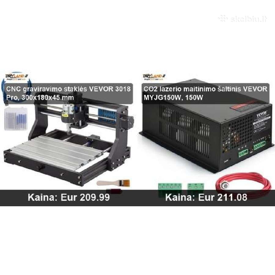 CNC frezavimo ir graviravimo staklės - nuotraukos Nr. 11