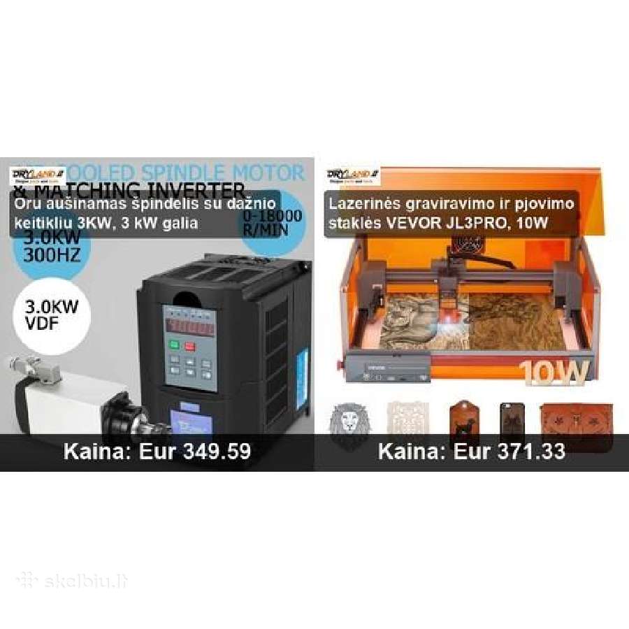 CNC frezavimo ir graviravimo staklės - nuotraukos Nr. 20