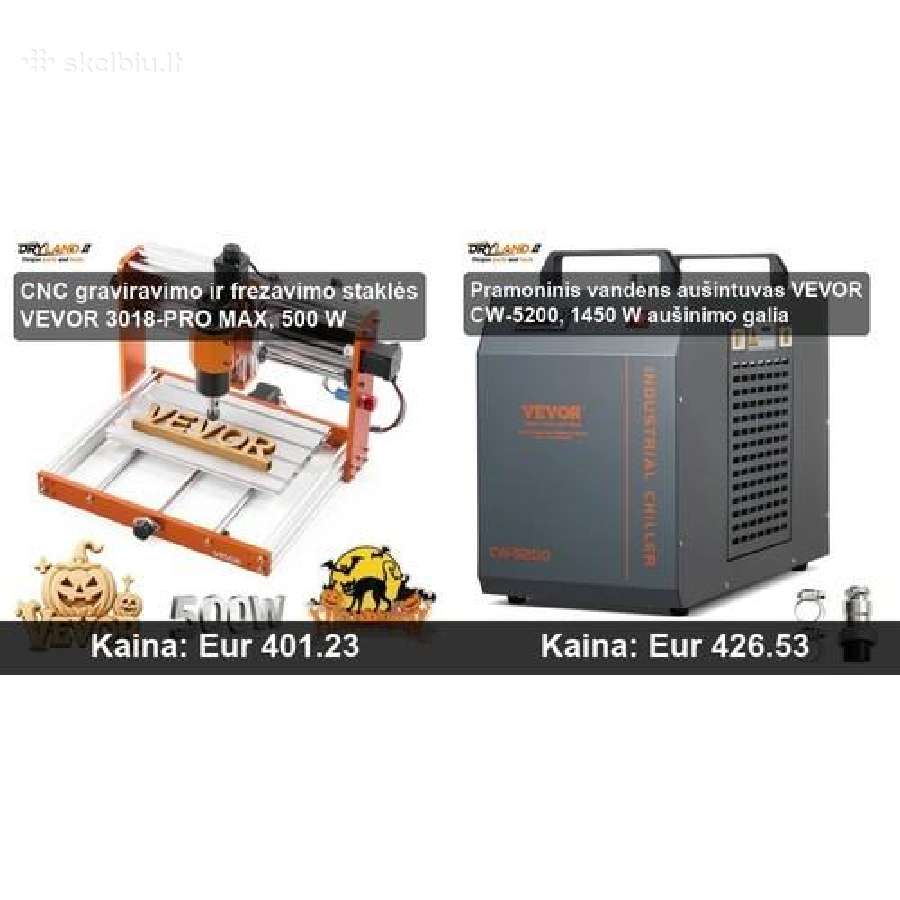 CNC frezavimo ir graviravimo staklės - nuotraukos Nr. 21