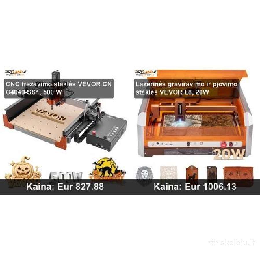 CNC frezavimo ir graviravimo staklės - nuotraukos Nr. 27