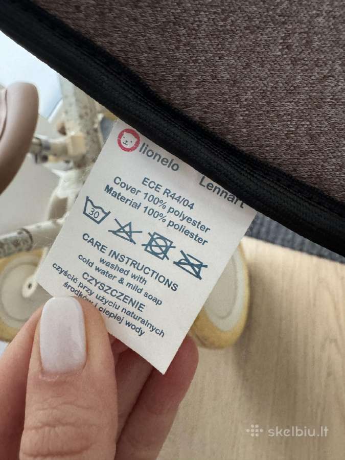 Lionello lennart automobilinė kėdutė vaikams9-18kg - nuotraukos Nr. 3