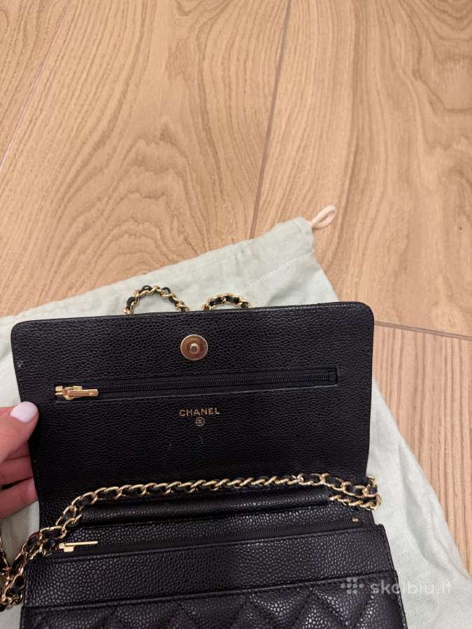 Chanel rankinė wallet on chain - nuotraukos Nr. 3