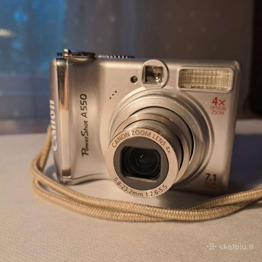 Canon Powershot A550 - nuotraukos Nr. 2