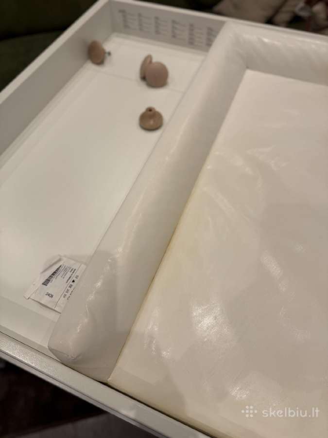 Ikea Myllra lovyte ir vystymo komoda su Lonas ciuz - nuotraukos Nr. 11