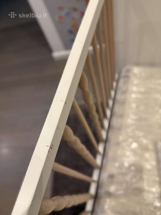 Ikea Myllra lovyte ir vystymo komoda su Lonas ciuz - nuotraukos Nr. 18