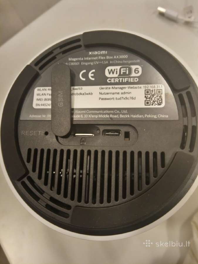 Galingas 4G modemas dedasi sim kortele 4 vnt 100€ - nuotraukos Nr. 3