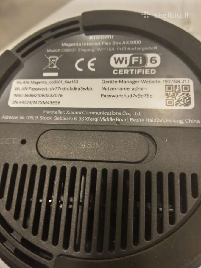 Galingas 4G modemas dedasi sim kortele 4 vnt 100€ - nuotraukos Nr. 7