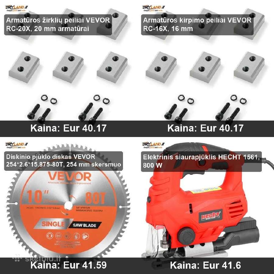 Akumuliatoriniai pjūklai ir įrankiai - nuotraukos Nr. 8