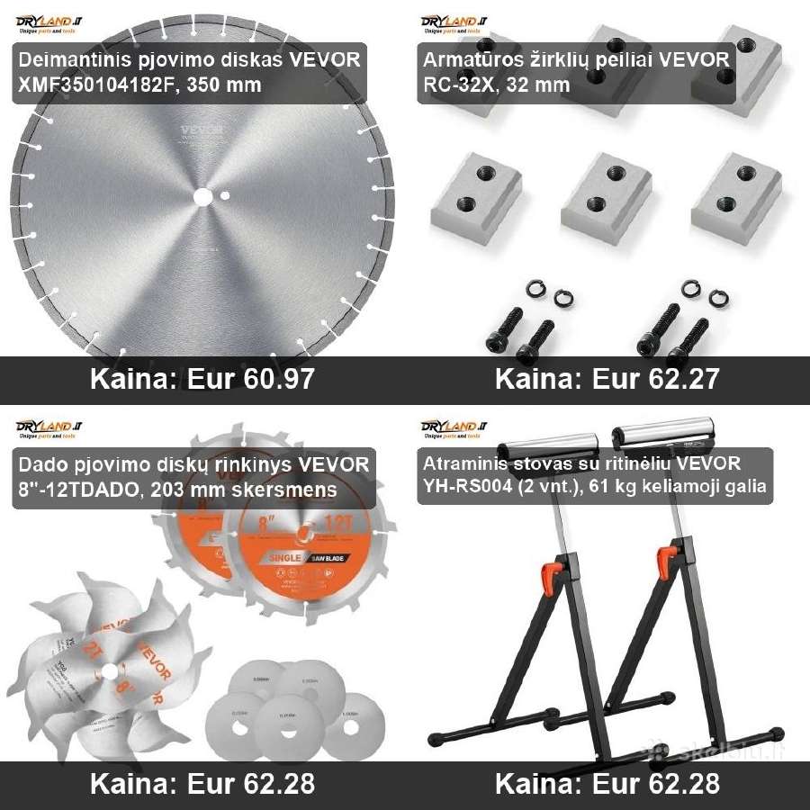 Akumuliatoriniai pjūklai ir įrankiai - nuotraukos Nr. 12