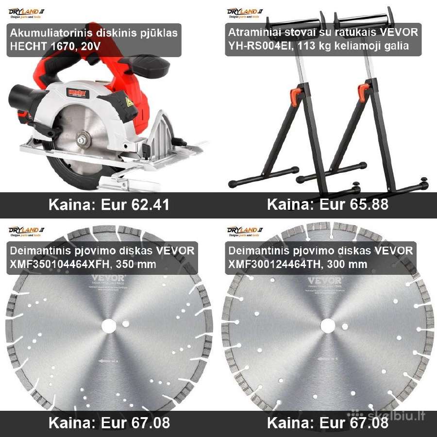 Akumuliatoriniai pjūklai ir įrankiai - nuotraukos Nr. 13
