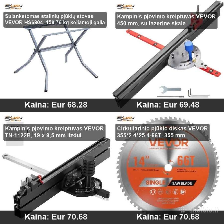 Akumuliatoriniai pjūklai ir įrankiai - nuotraukos Nr. 14