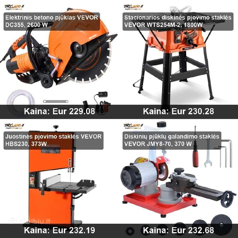 Akumuliatoriniai pjūklai ir įrankiai - nuotraukos Nr. 28