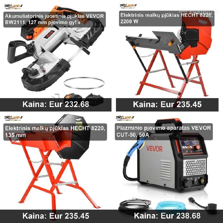 Akumuliatoriniai pjūklai ir įrankiai - nuotraukos Nr. 29