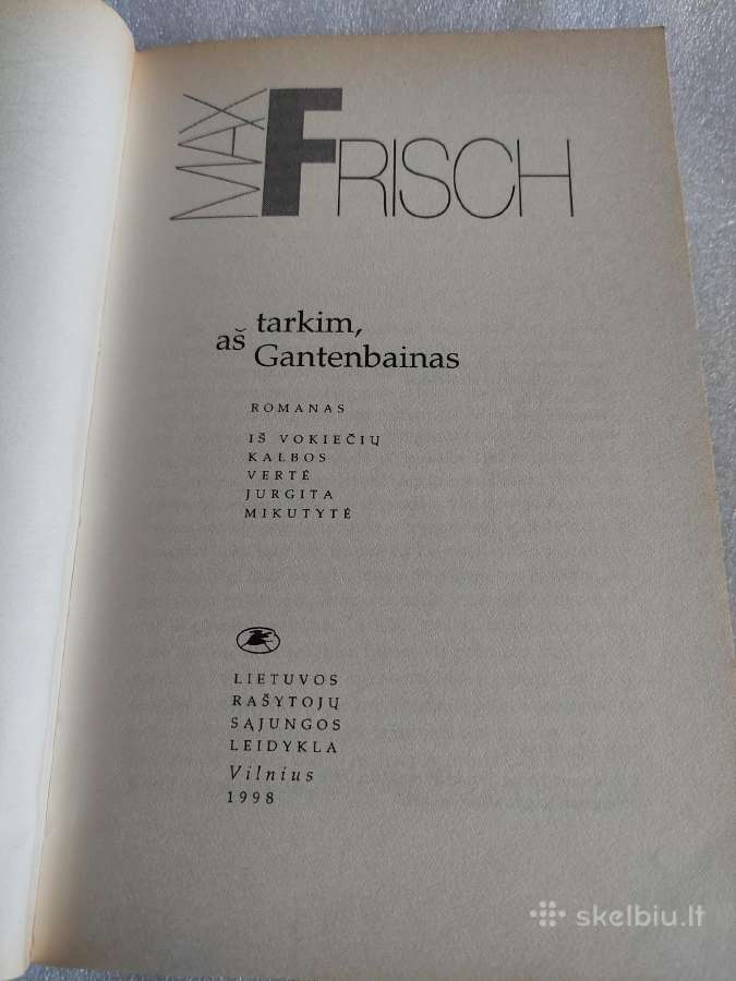 Tarkim, aš Gantenbainas - nuotraukos Nr. 2