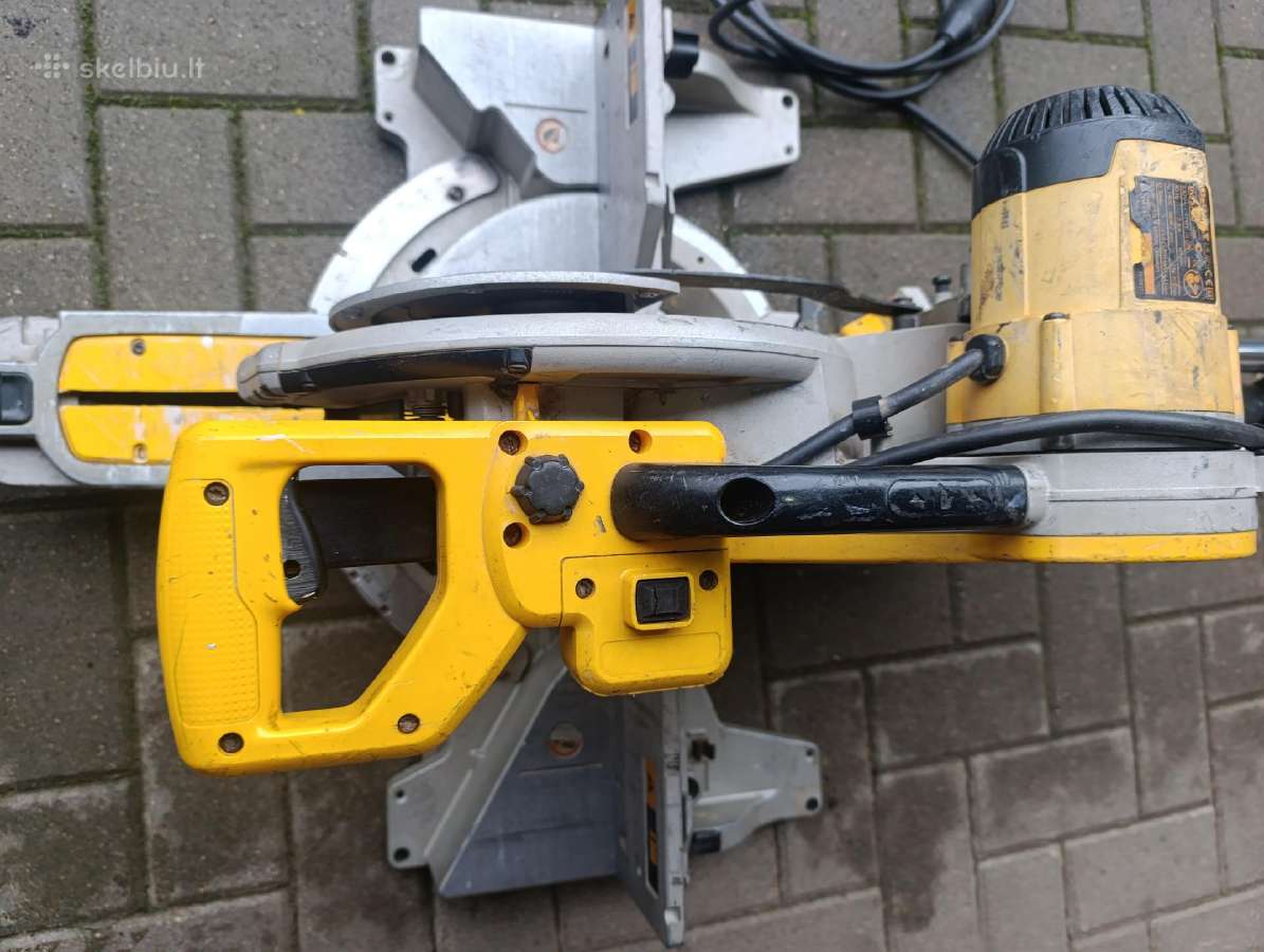 Skersavimo pjūklas Dewalt - nuotraukos Nr. 4