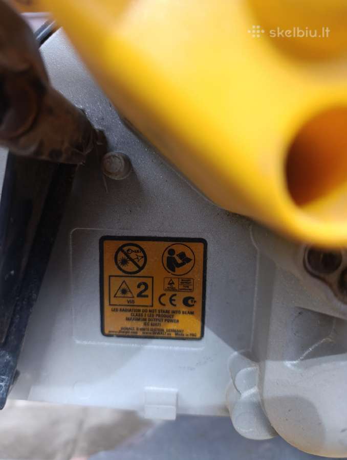 Skersavimo pjūklas Dewalt - nuotraukos Nr. 6