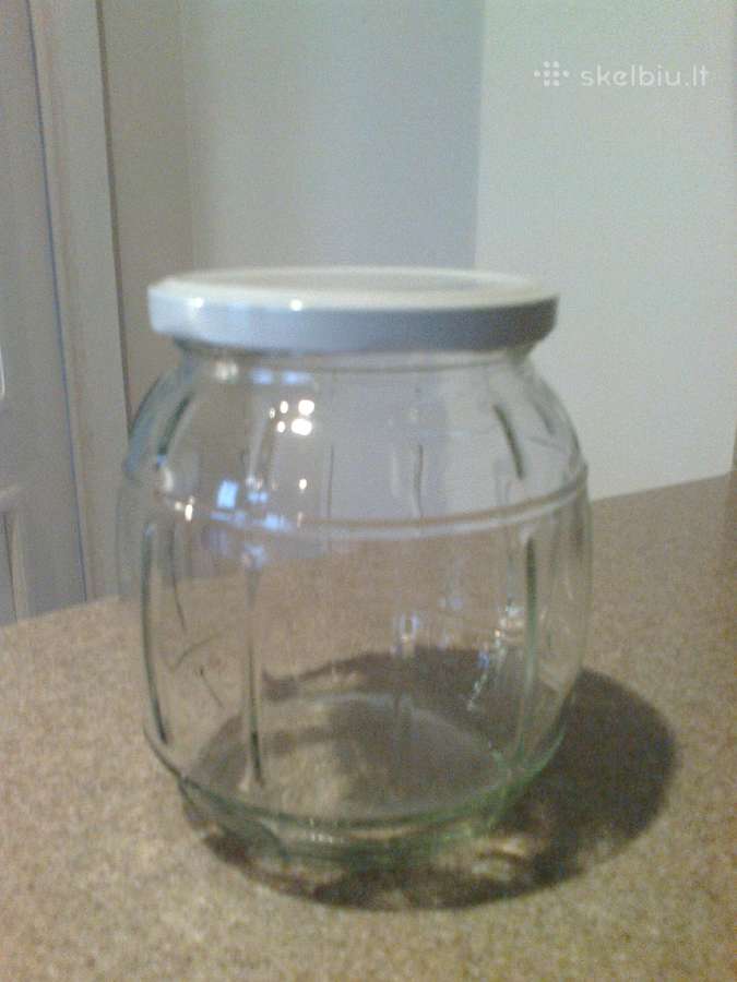 730ml užsukami stiklainiai su dangteliais - 8vnt - nuotraukos Nr. 2