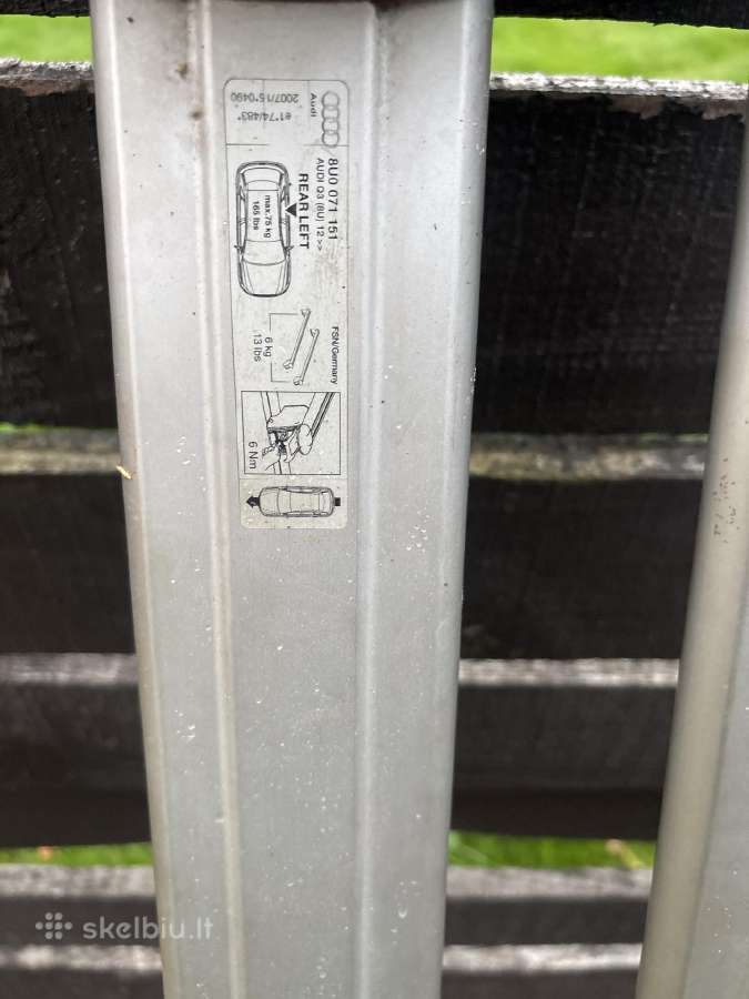 Audi Q3 Oem skersiniai - nuotraukos Nr. 2