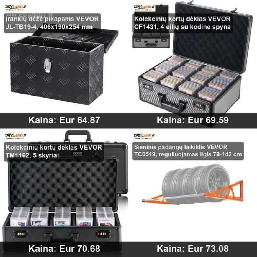 Aliumininės įrankių dėžės patikimos tvirtos - nuotraukos Nr. 6