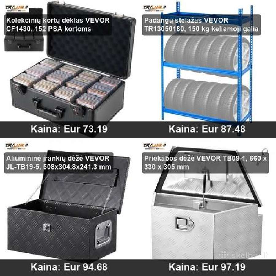 Aliumininės įrankių dėžės patikimos tvirtos - nuotraukos Nr. 7