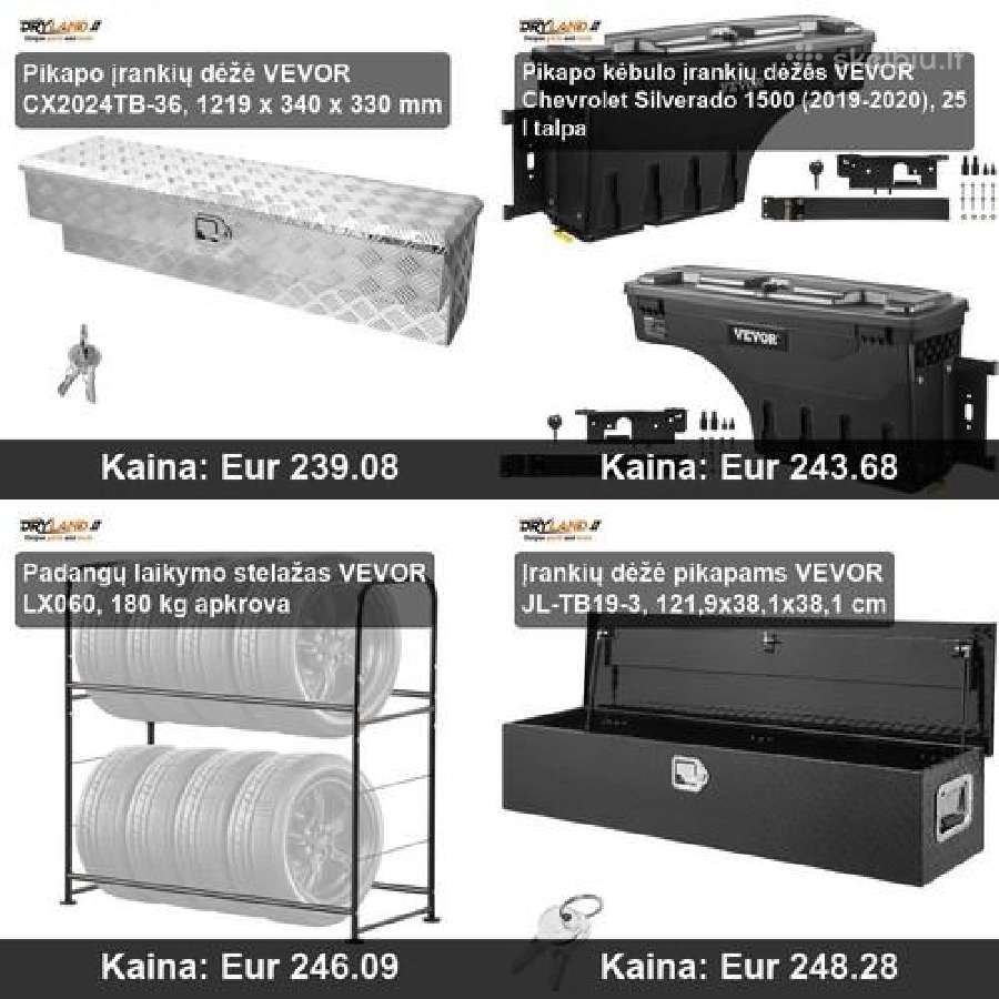 Aliumininės įrankių dėžės patikimos tvirtos - nuotraukos Nr. 20