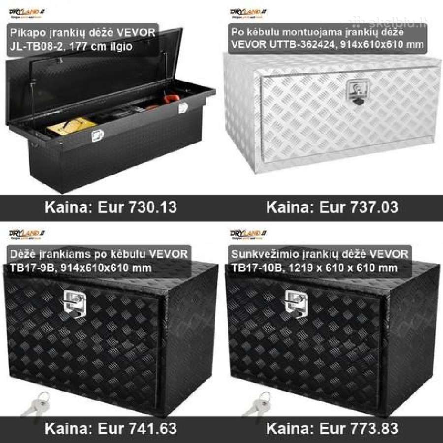 Aliumininės įrankių dėžės patikimos tvirtos - nuotraukos Nr. 27