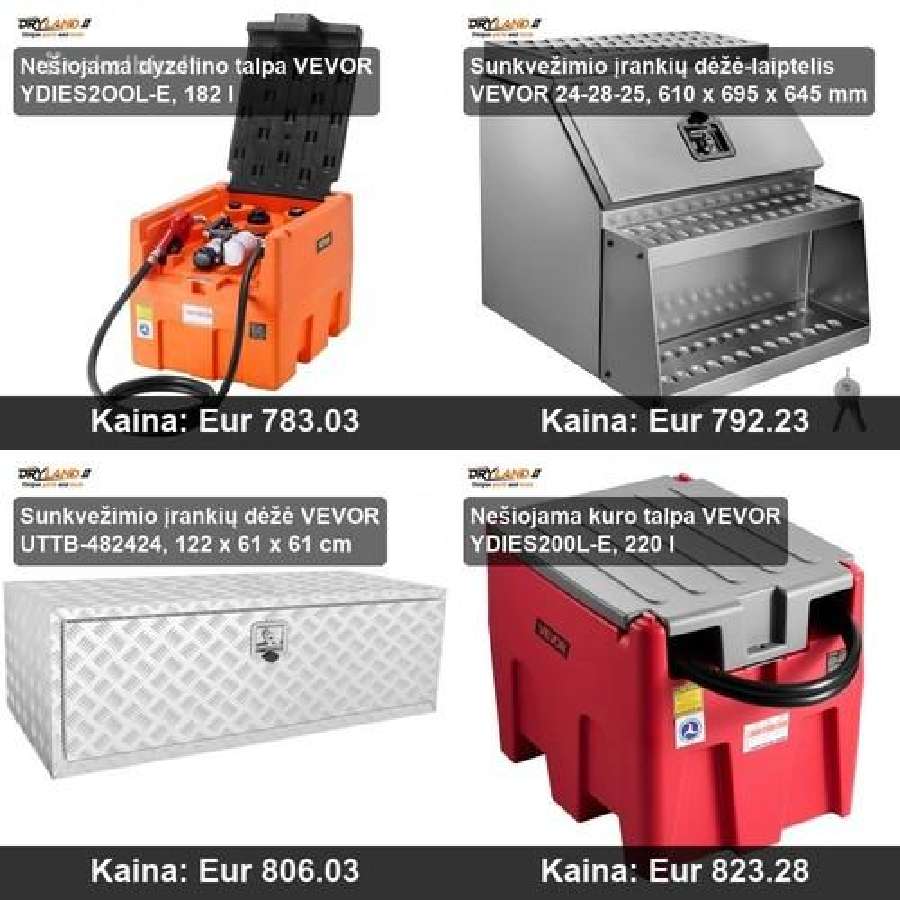 Aliumininės įrankių dėžės patikimos tvirtos - nuotraukos Nr. 28
