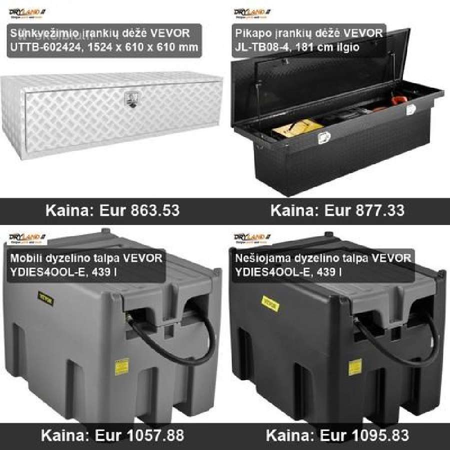 Aliumininės įrankių dėžės patikimos tvirtos - nuotraukos Nr. 30