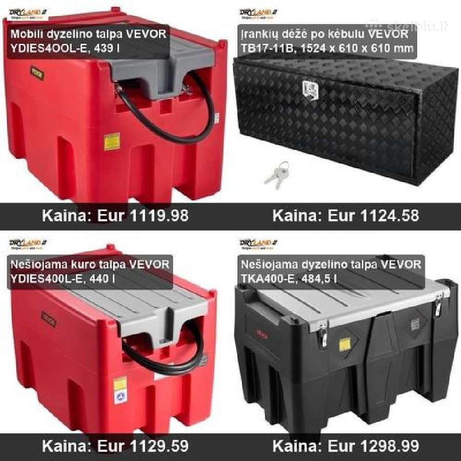 Aliumininės įrankių dėžės patikimos tvirtos - nuotraukos Nr. 31