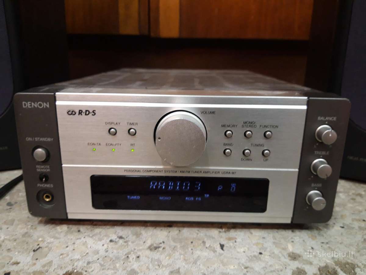 Akai koloneles ir Denon udra-m7 mini resyveris - nuotraukos Nr. 2