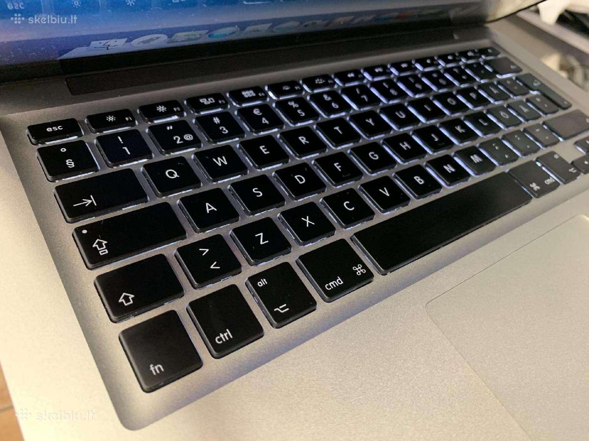 Apple MacBook Pro i5 8gb 500gb Highsierra - nuotraukos Nr. 2