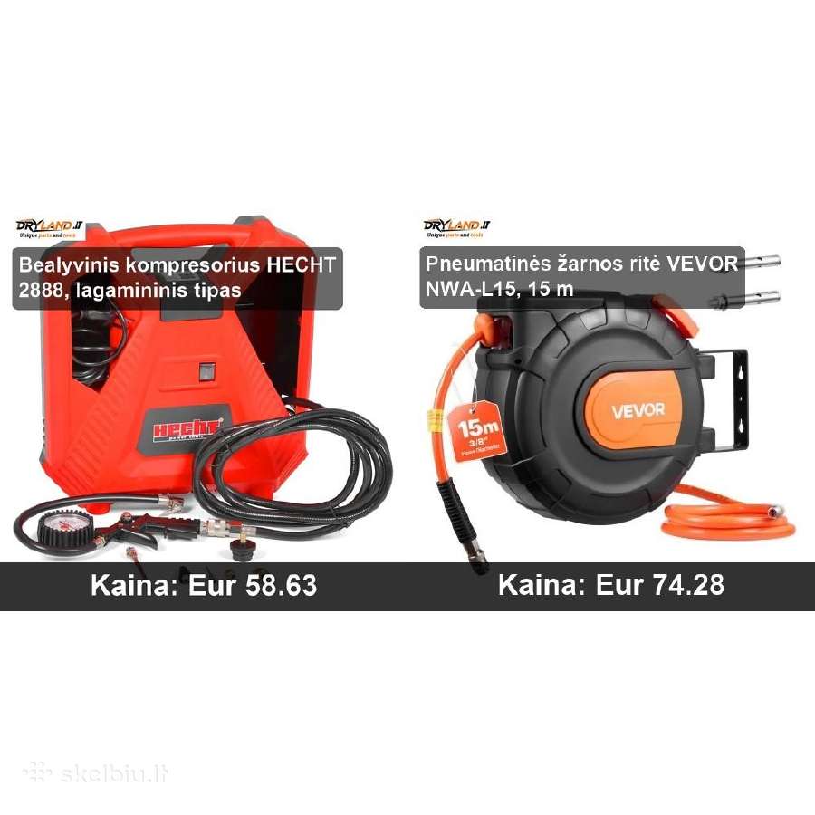 Kompresoriai, žarnos dirbtuvėms, Pcp - nuotraukos Nr. 6