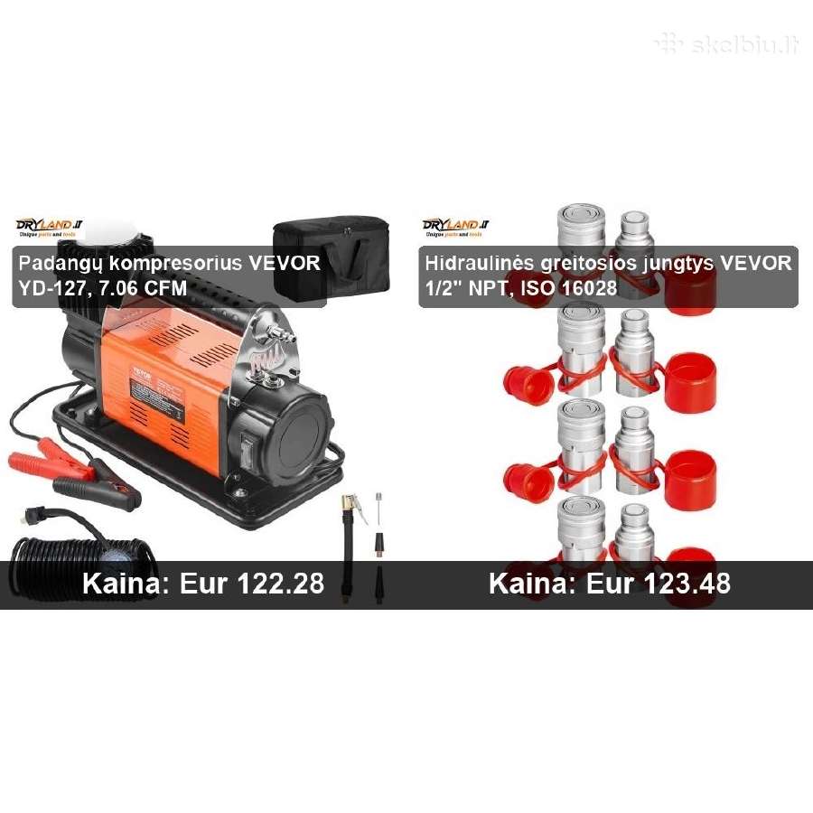 Kompresoriai, žarnos dirbtuvėms, Pcp - nuotraukos Nr. 13