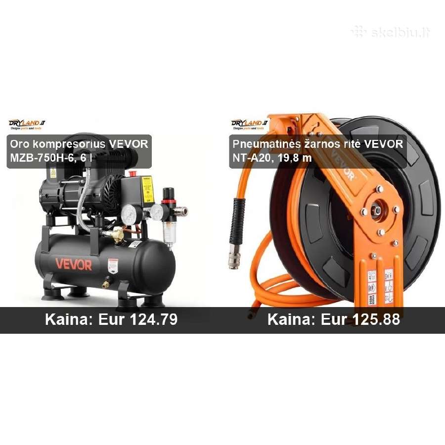 Kompresoriai, žarnos dirbtuvėms, Pcp - nuotraukos Nr. 14