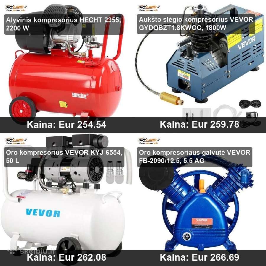 Kompresoriai, žarnos dirbtuvėms, Pcp - nuotraukos Nr. 27
