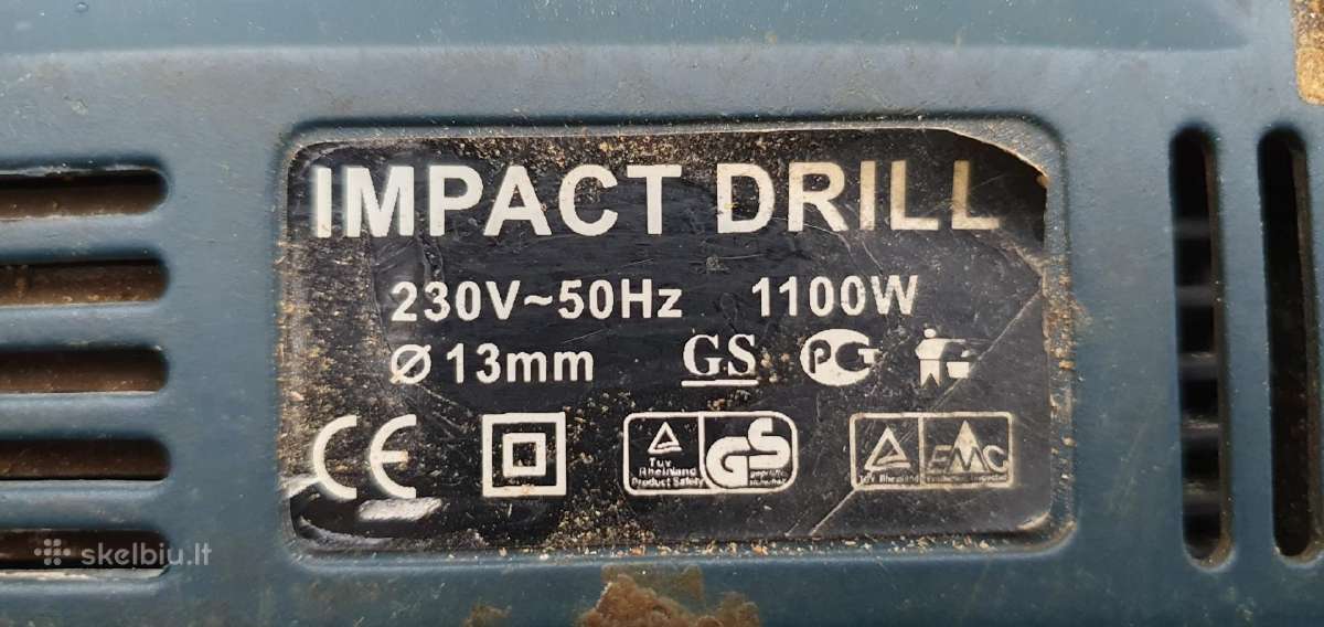 Drėlė 1100w - nuotraukos Nr. 3