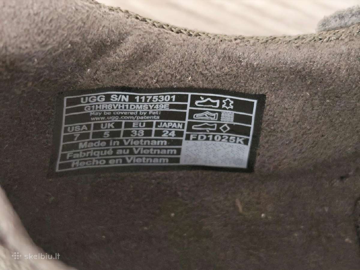 Nauji Ugg Minimel kedai, 38eu dydis - nuotraukos Nr. 11