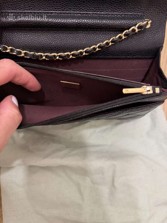 Chanel rankinė wallet on chain - nuotraukos Nr. 7