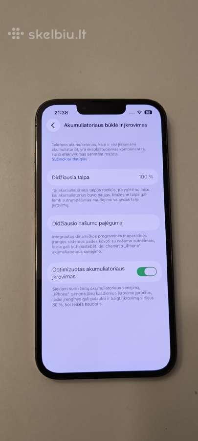 iPhone 13 pro - nuotraukos Nr. 4