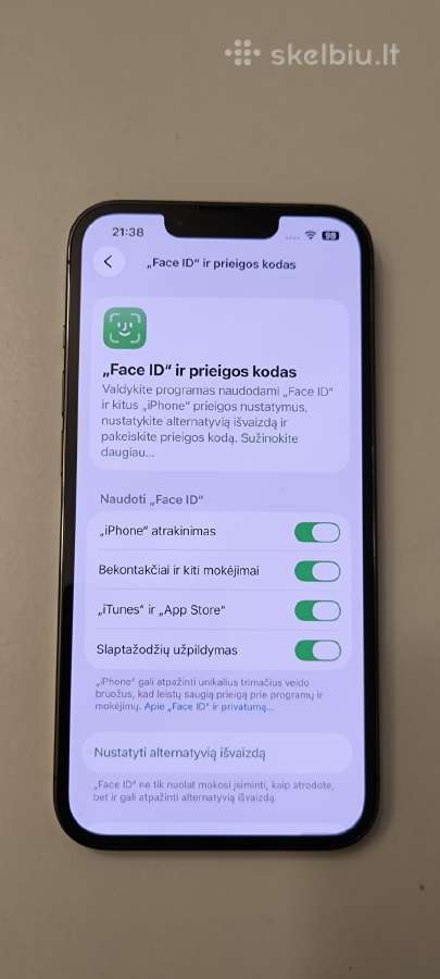 iPhone 13 pro - nuotraukos Nr. 5