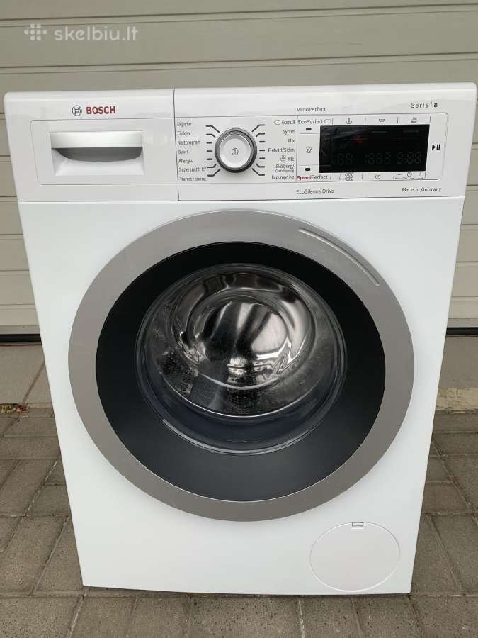 Bosch Serie8 9kg. - nuotraukos Nr. 3