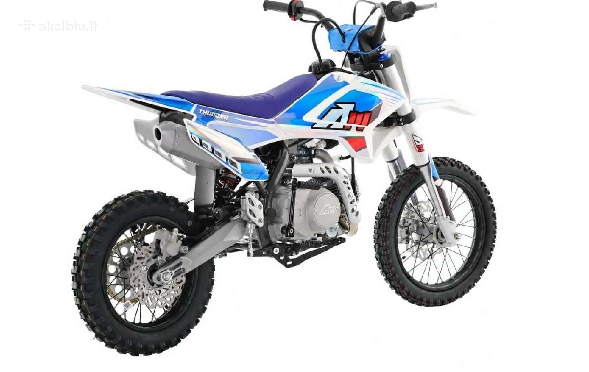 Thunder 110cc Benzininis Krosinis Motociklas - nuotraukos Nr. 2