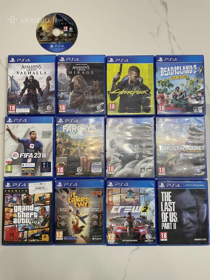 Ps4 naudoti žaidimai - nuotraukos Nr. 2