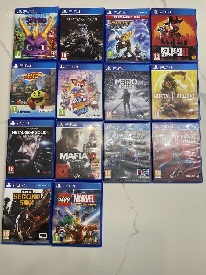 Ps4 naudoti žaidimai - nuotraukos Nr. 3