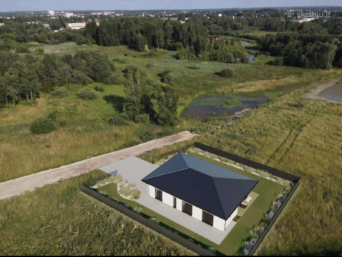 Parduodamas Naujos statybos A++ klasės namas Utena - nuotraukos Nr. 3
