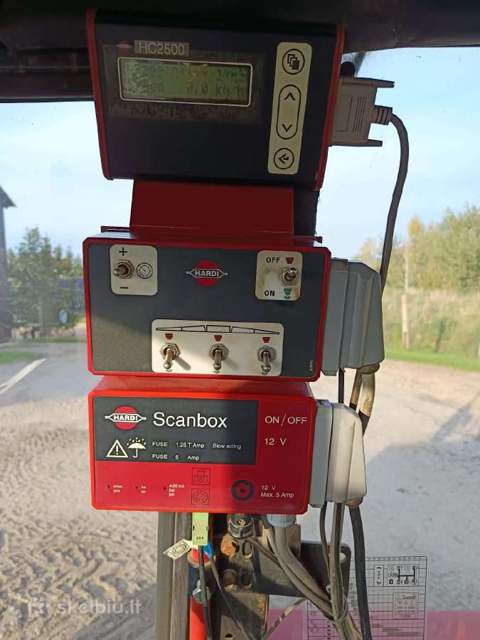 Hardi Tr 2000 purkštuvas - nuotraukos Nr. 3